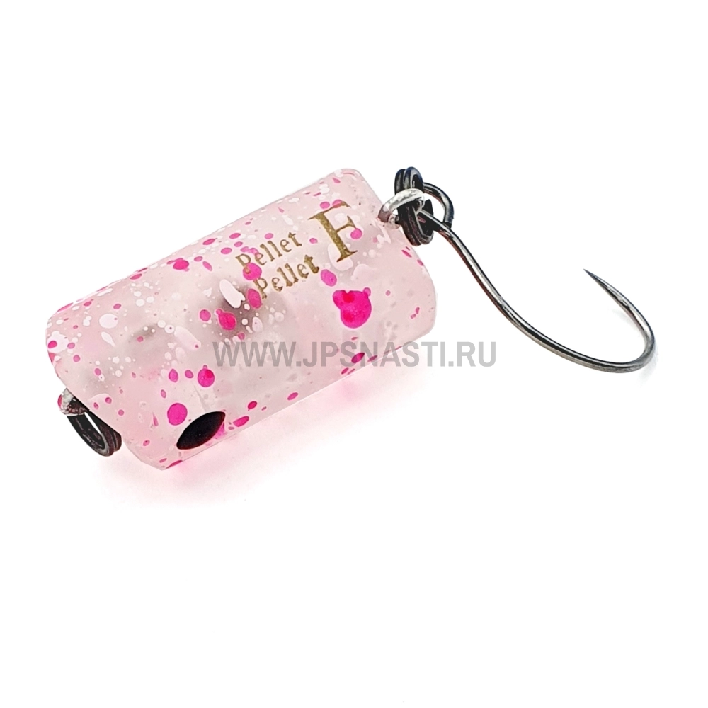 Воблер Bassday Pellet Pellet F, 1.2 г, L-076 Invisibility Pink Pellet