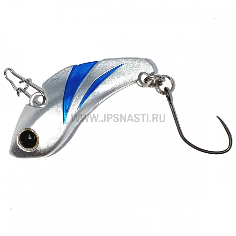 Раттлин Lucky Craft Micro Air Claw S, 2.2 г, #Blow Blue Silver