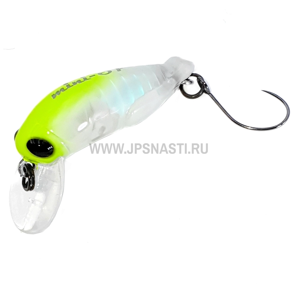 Воблер Tackle House Elfin Mini Grasshopper SP, 2 г, 4 Aurora Chart