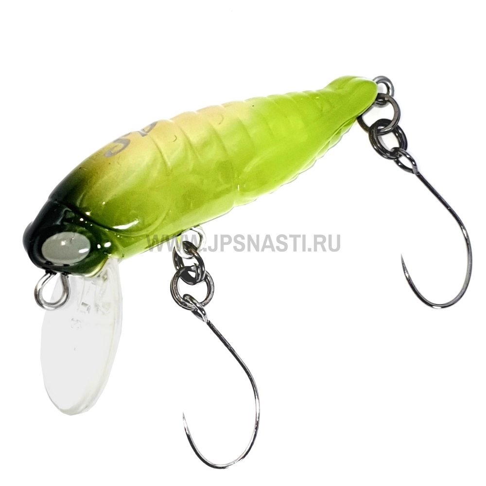 Воблер Tackle House Elfin Grasshopper SP, 2.4 г, 3 Aurora Green