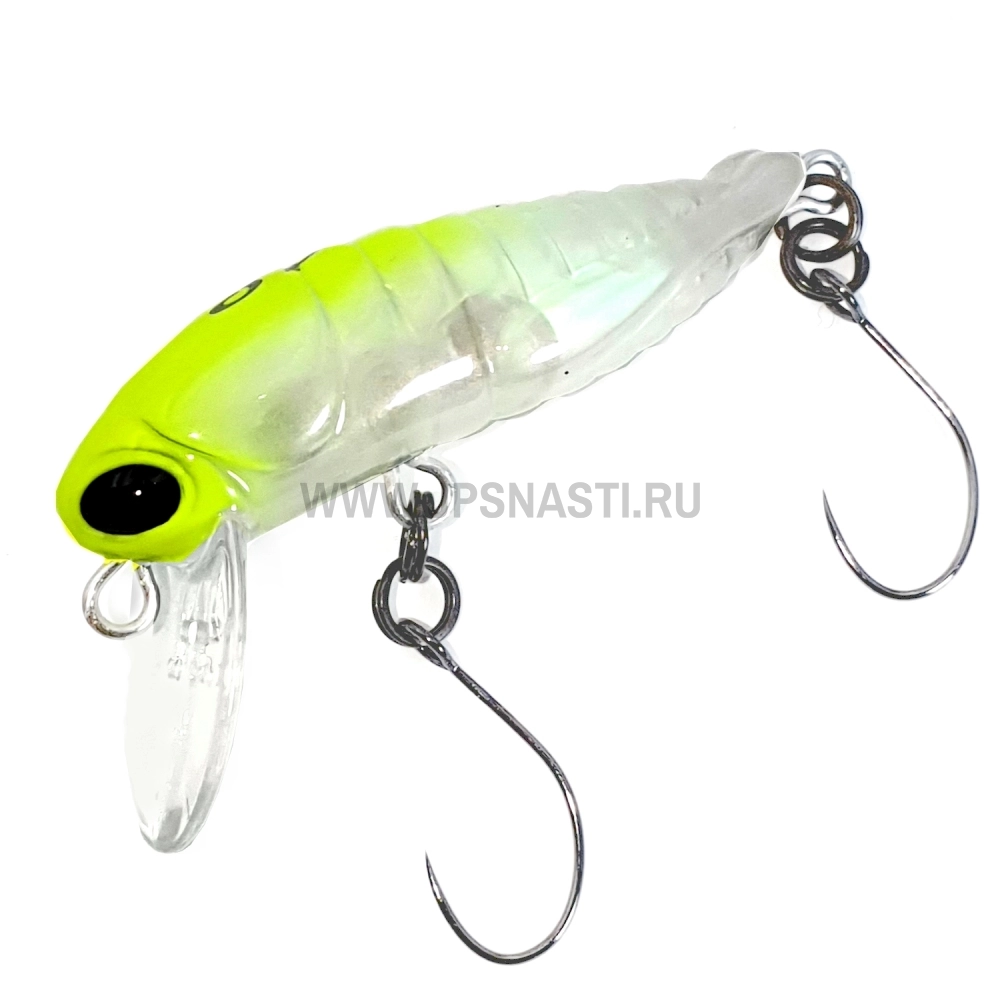 Воблер Tackle House Elfin Grasshopper SP, 2.4 г, 4 Clear Chart