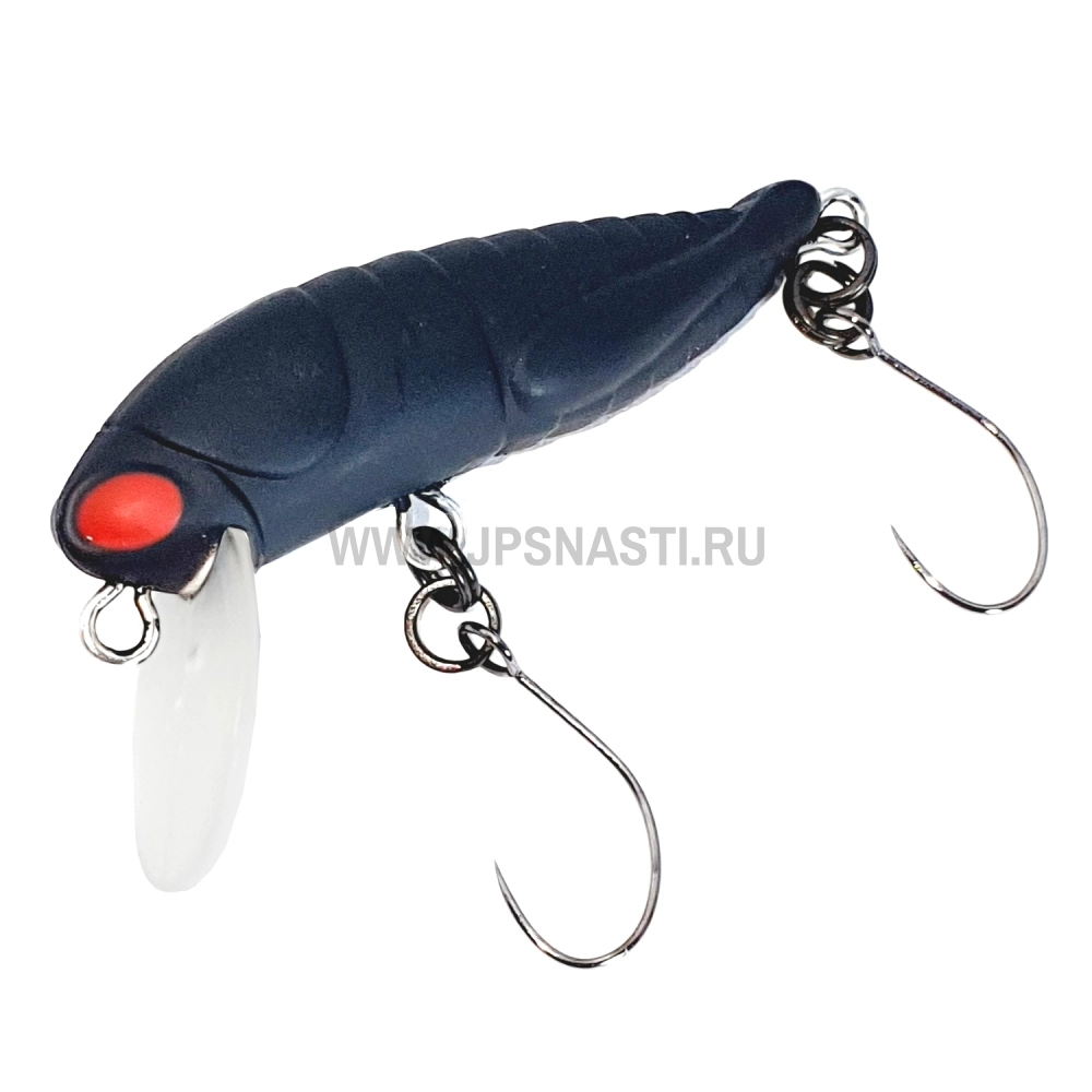 Воблер Tackle House Elfin Grasshopper SP, 2.4 г, 11 Mat Black