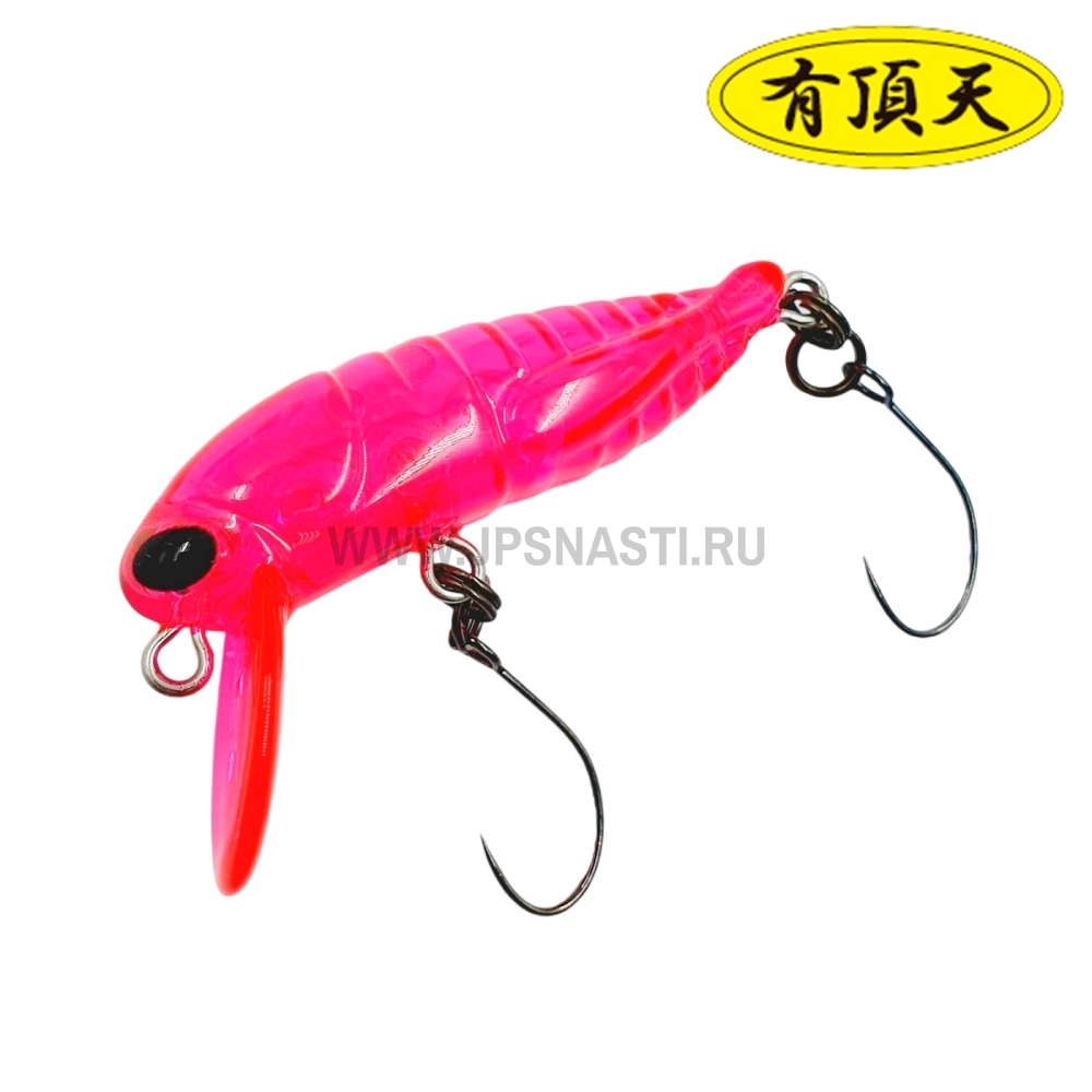 Воблер Tackle House Elfin Cicada F, 2.6 г, Uchoten Transparent Pink