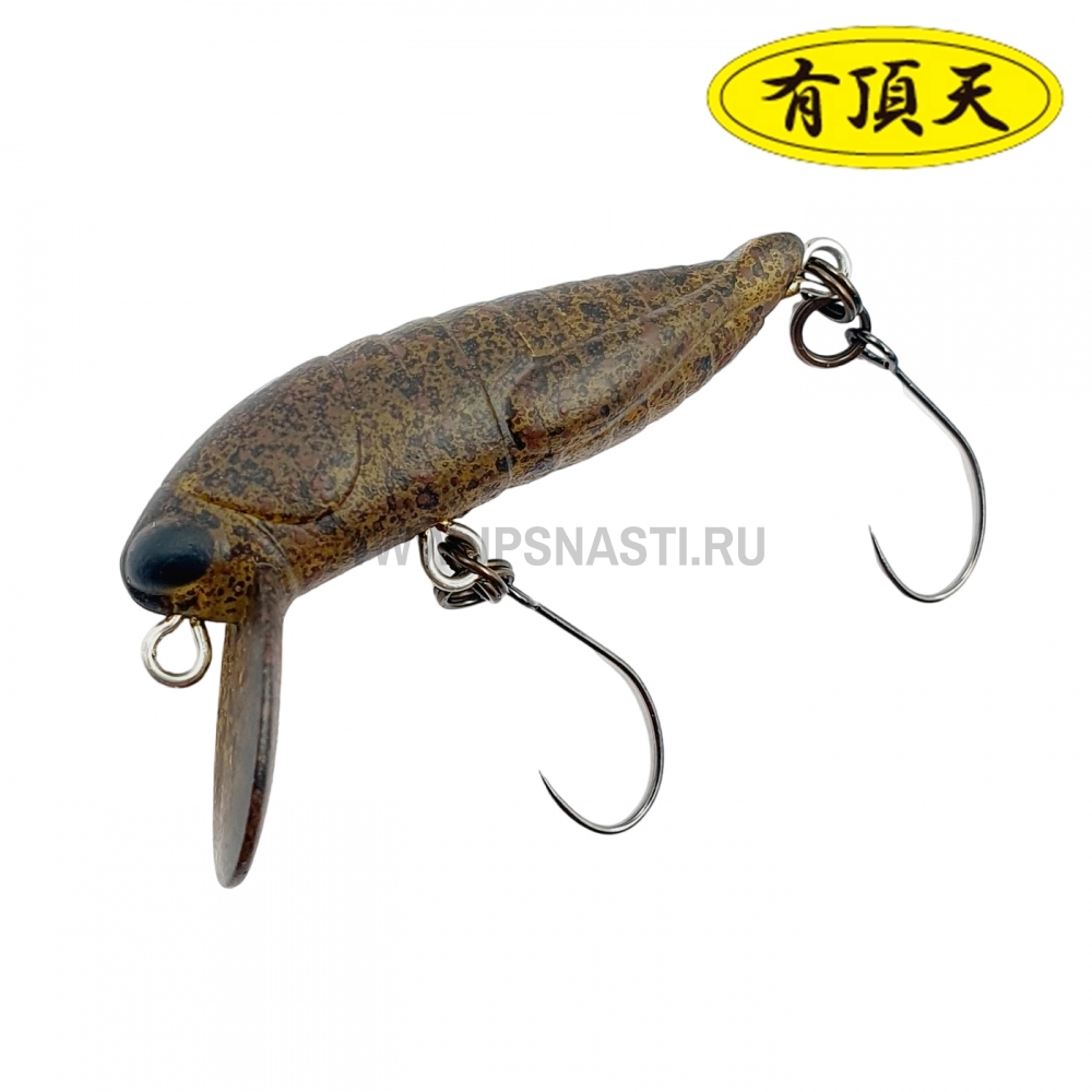 Воблер Tackle House Elfin Cicada F, 2.6 г, Uchoten Oolong Jelly R Glow