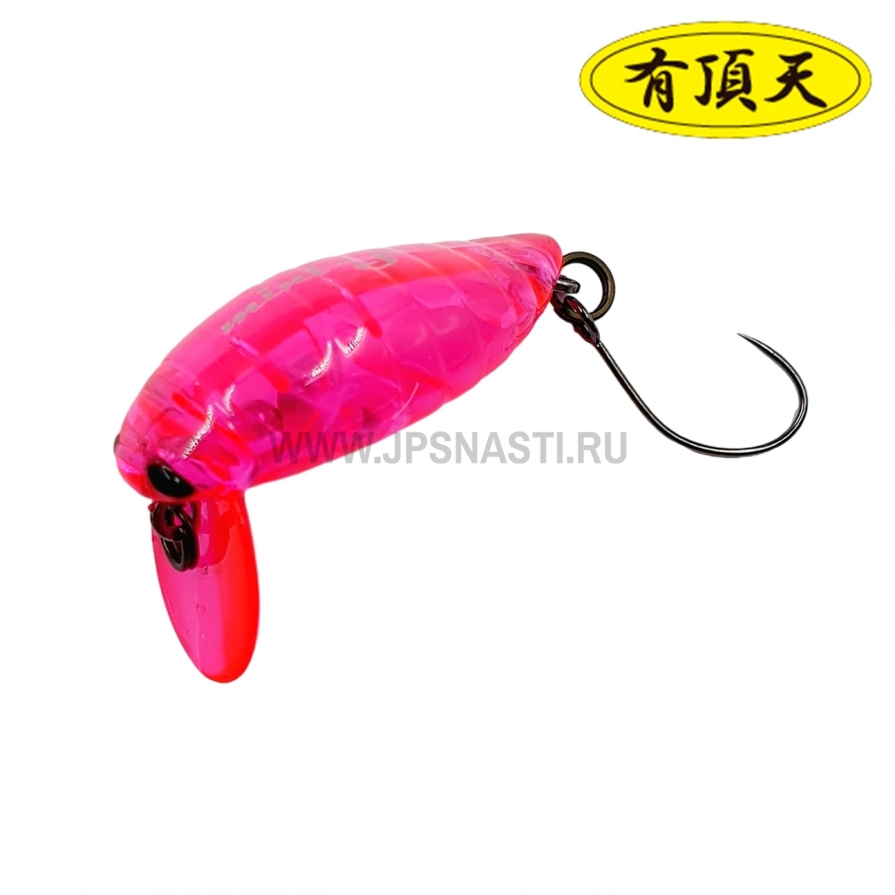 Воблер Tackle House Elfin Mini Cicada F, 1.8 г, Uchoten Transparent Pink