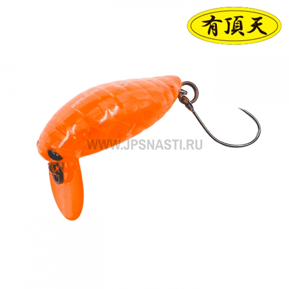 Воблер Tackle House Elfin Mini Cicada F, 1.8 г, Uchoten Oraora Orange