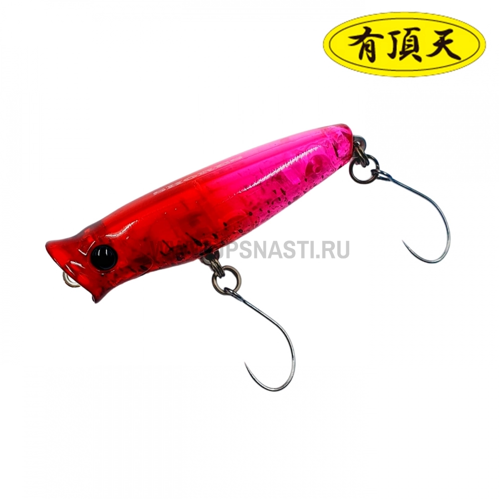 Воблер Tackle House Shores Pencil Popper SPP44, 2.6 г, Uchoten Mahoroba Red