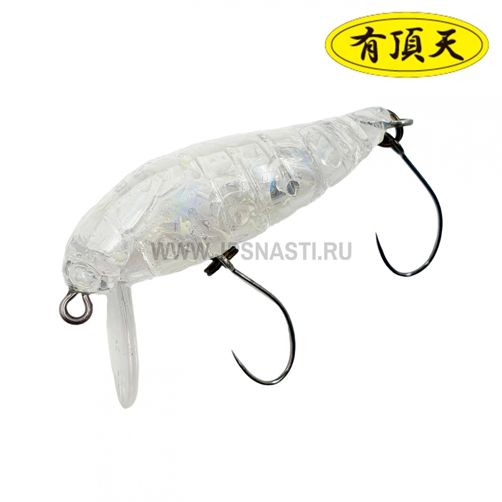 Воблер Tackle House Elfin Cicada F, 2.6 г, Uchoten Kiyosumi Clear