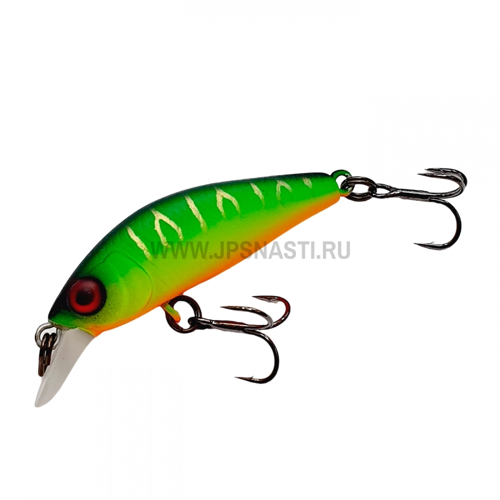 Воблер Jackall Chubby Minnow 35, 2.3 г, matt tiger