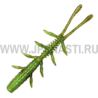 Силиконовая приманка Jackall Scissor Comb 2.5, Green Pumpkin/Chart