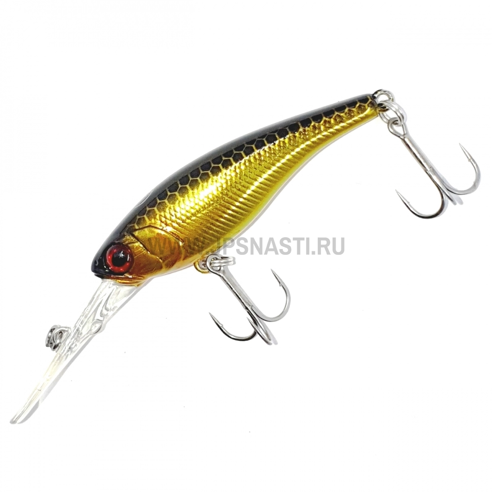 Воблер Jackall Soul Shad 45 SP, 2.7 г, hl gold/black