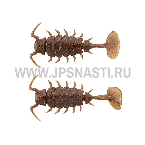 Силиконовая приманка Jackall Chibi Chinu Mushi 1.5, Riprap Crab