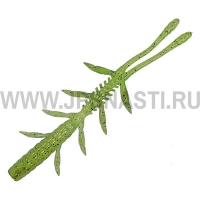 Силиконовая приманка Jackall Scissor Comb 2.5, Glow Chartreuse Shad