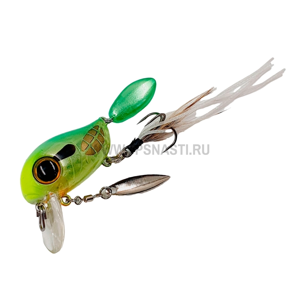 Воблер Jackall Micro Tappy 54, 4.8 г, chartreuse grasshopper