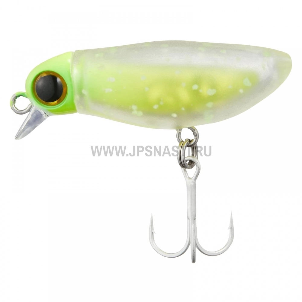 Воблер Jackall Mute Ball Minnow 38F, 2.7 г, Chart Glow Crash