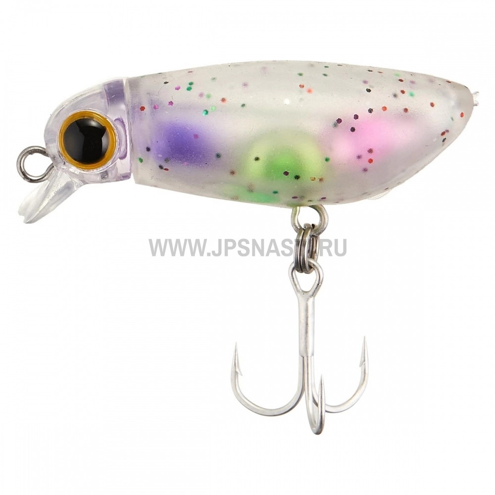 Воблер Jackall Mute Ball Minnow 38F, 2.7 г, Chirimen Sabiki