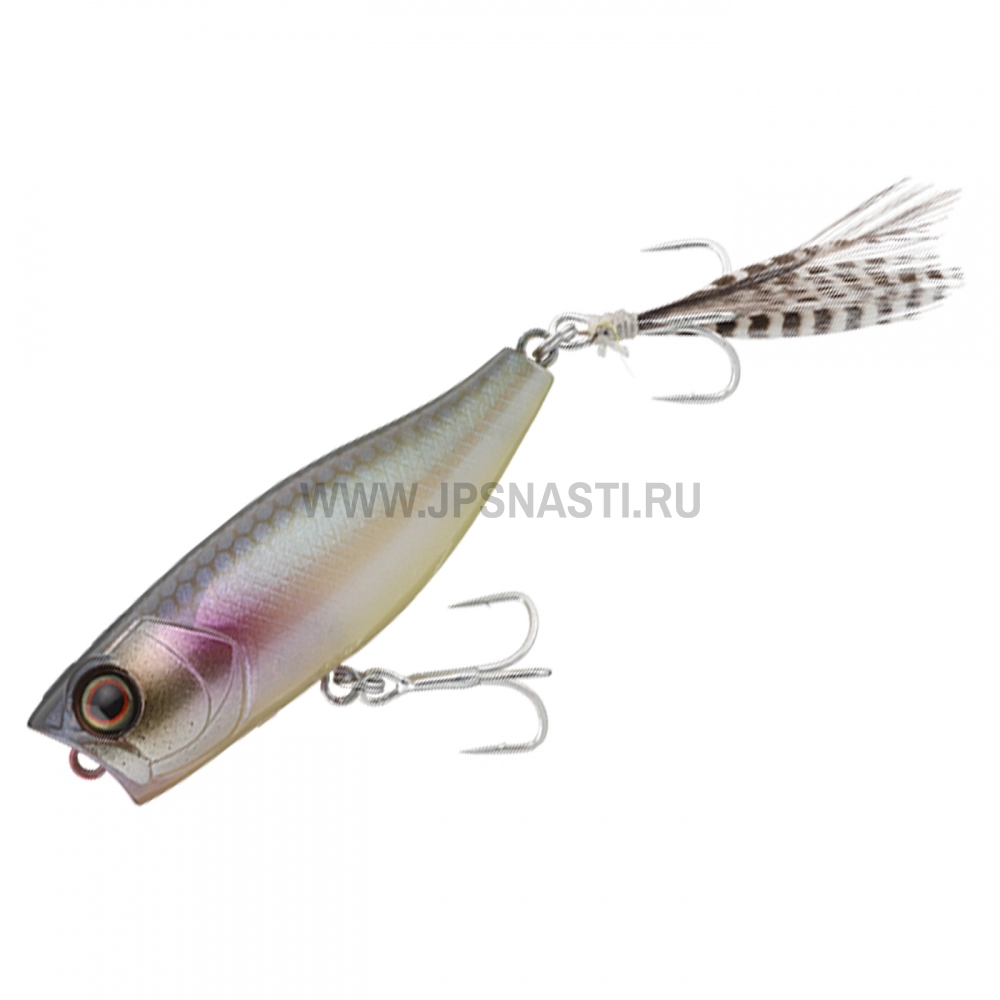 Воблер Jackall Chubby Popper 42, 3.3 г, Pearl Fish