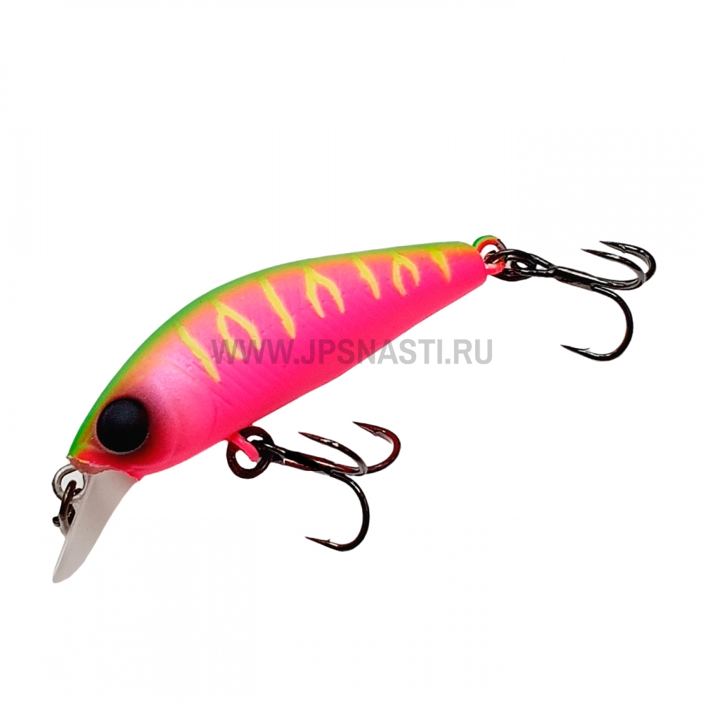 Воблер Jackall Chubby Minnow 35, 2.3 г, dragon fruit mat tiger