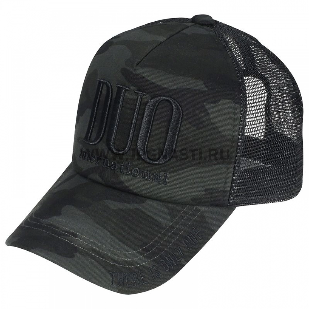 Кепка Duo 3D Trucker Mesh Cap, black camo