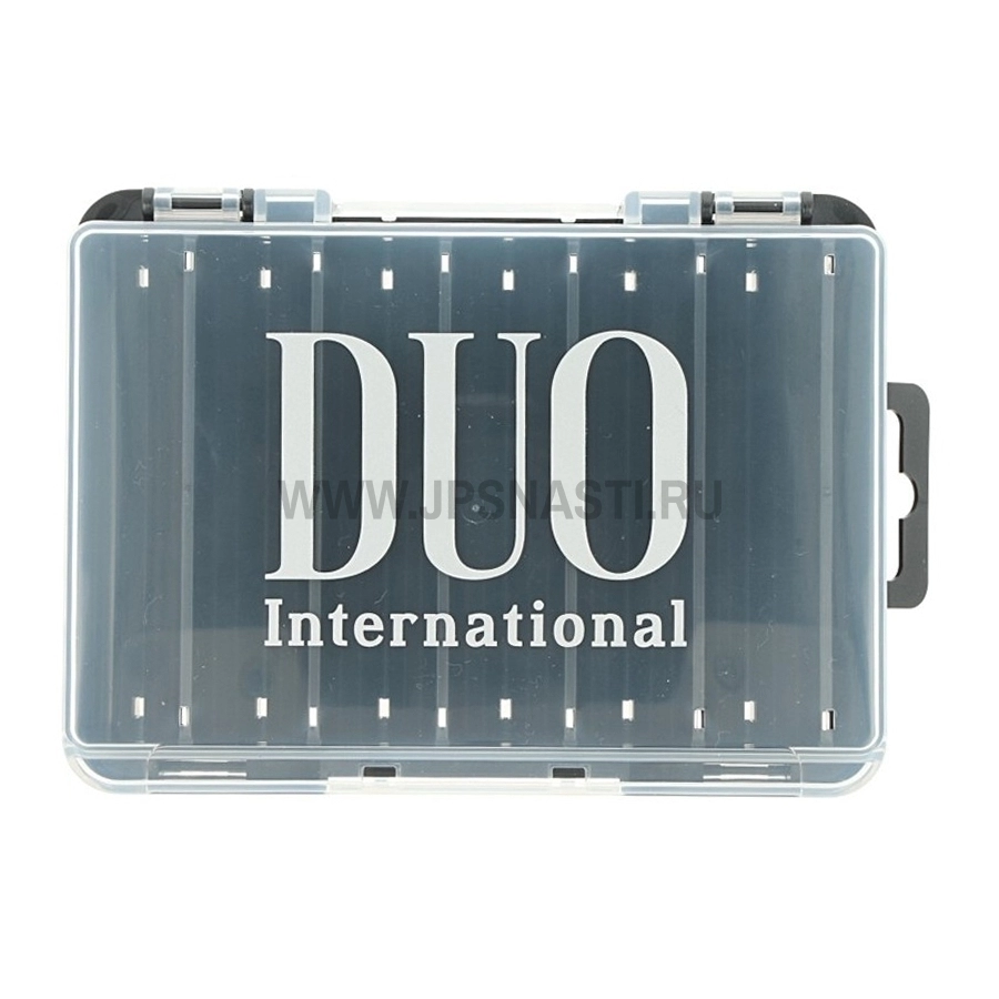 Коробка для приманок Duo Reversible Lure Case D86, Pearl black / Clear