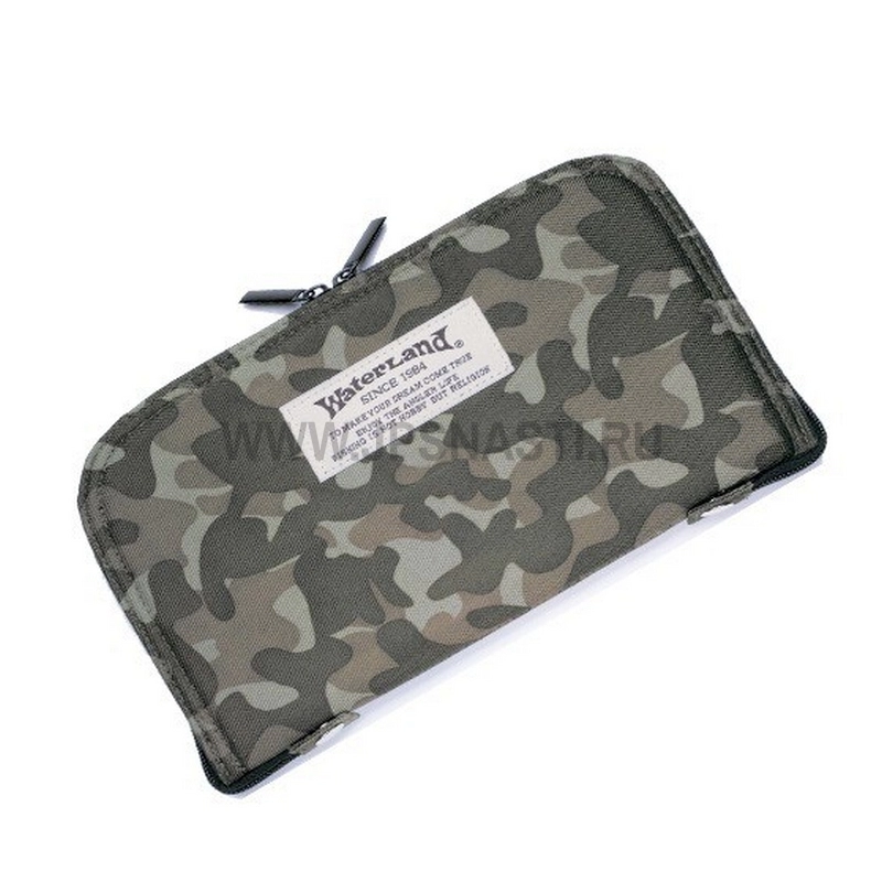 Кошелек для приманок Waterland Spoon Wallet, XL, Olive Camo