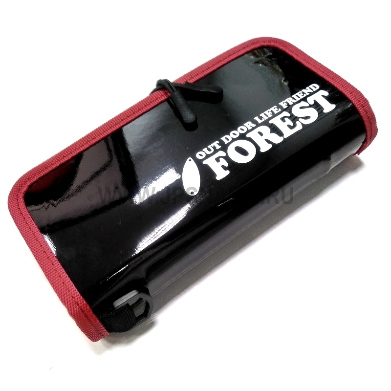 Кошелек для приманок Forest 2016 Lure Case, M, black glossy