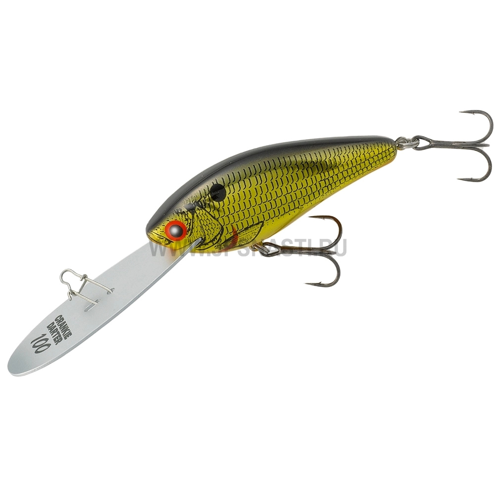 Воблер Tiemco Crankie Darter 100, 13 г, #02 Classic Gold