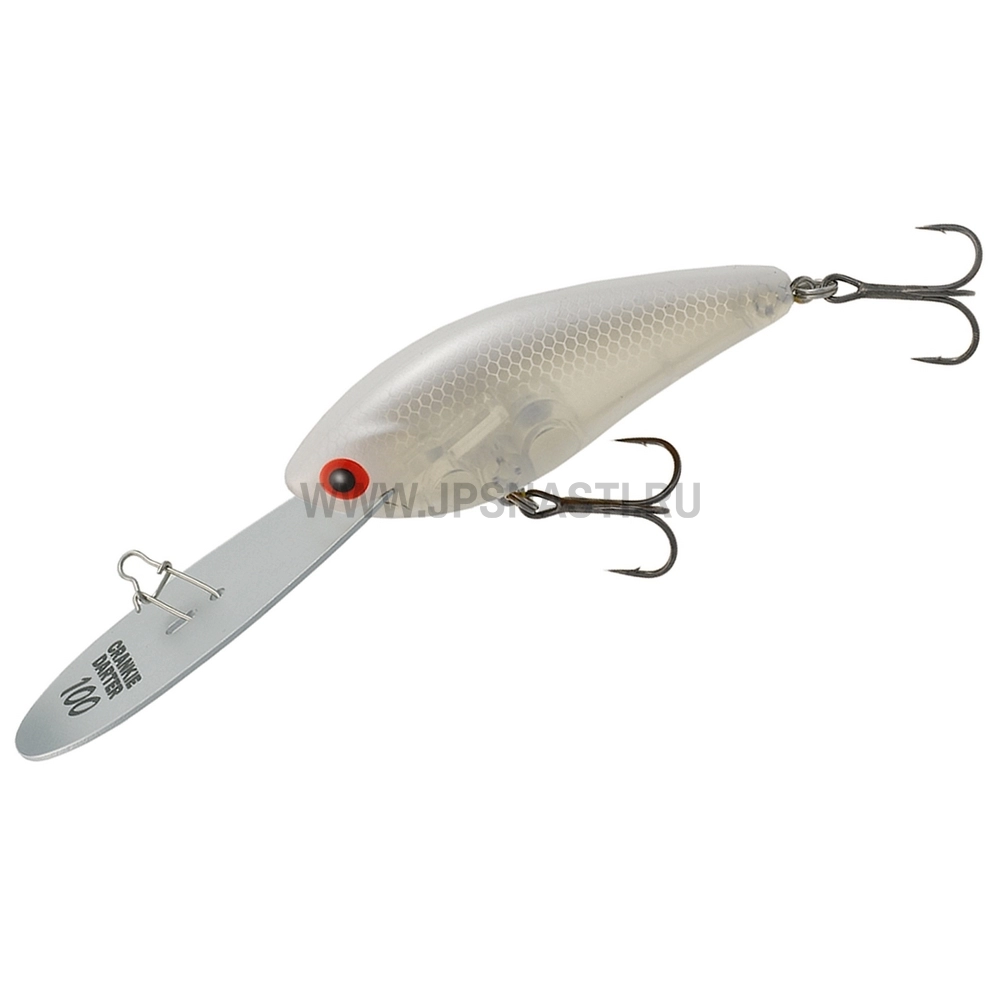 Воблер Tiemco Crankie Darter 100, 13 г, #04 Bousou Brilliant Pearl