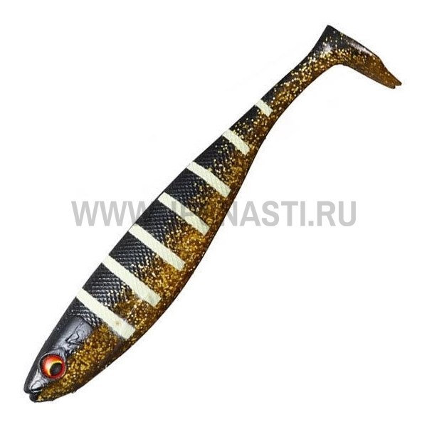 Силиконовая приманка Daiwa HRF Monster Shad 6, gekisyu shrimp zebra