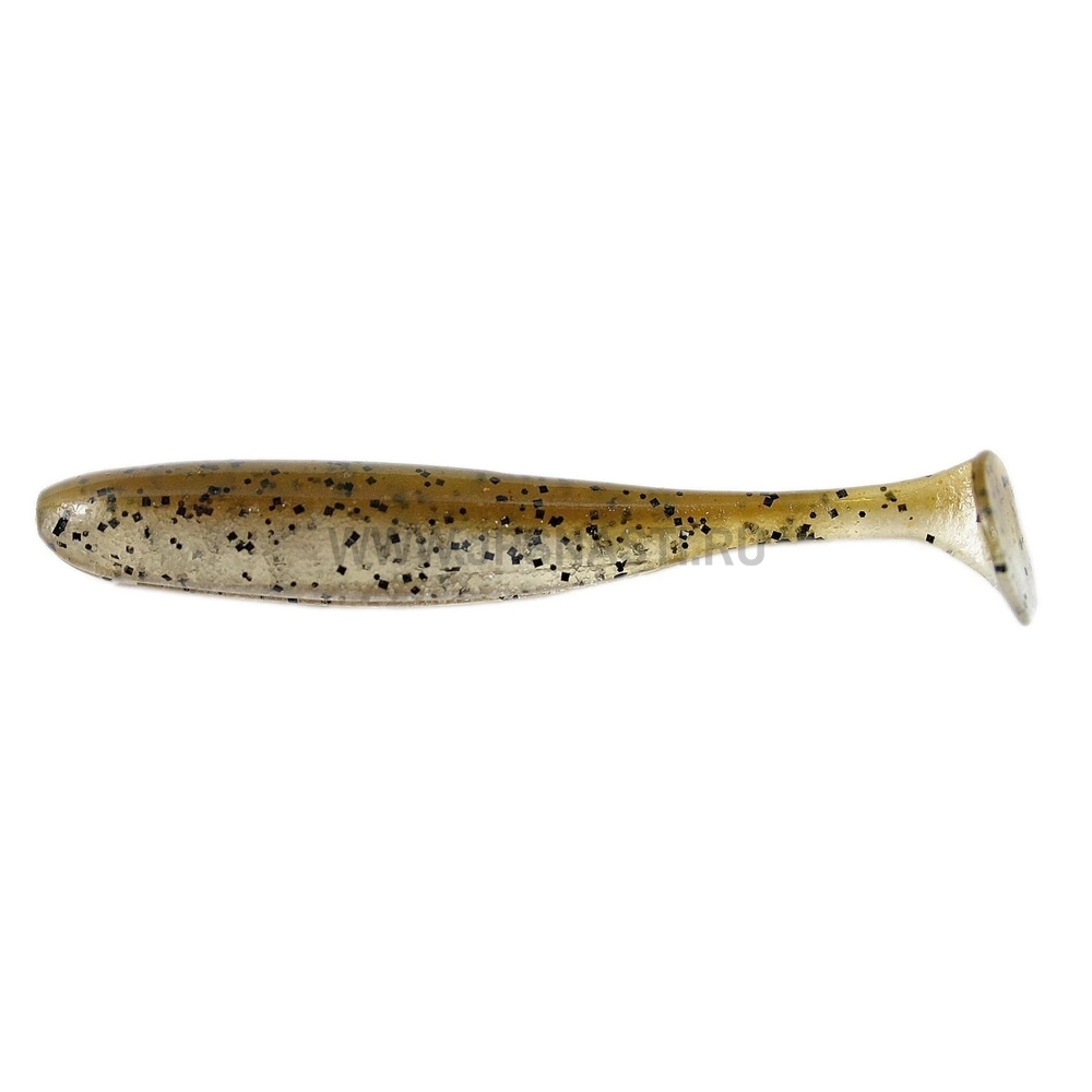 Силиконовые приманки Keitech Easy Shiner, 4 inch, #414 Green Pumpkin PP. Shad