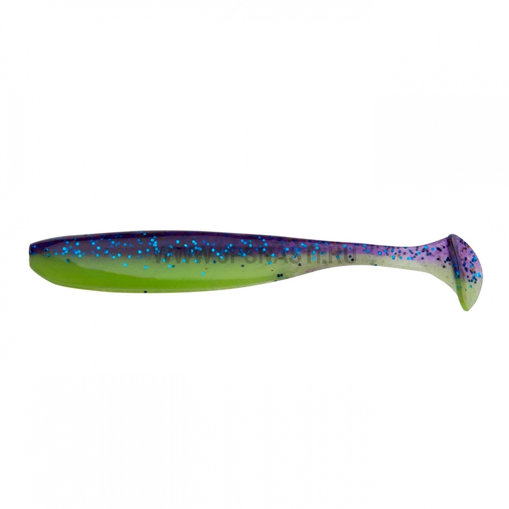 Силиконовые приманки Keitech Easy Shiner, 3 inch, #PAL06 Violet Lime Belly