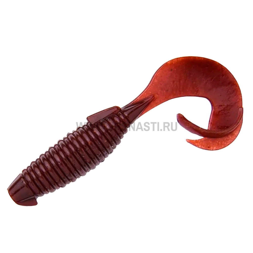 Силиконовые приманки Keitech Flapper Grub, 4 inch, #008 Scuppernong