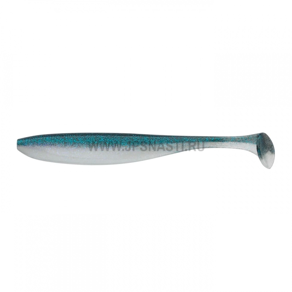 Силиконовые приманки Keitech Easy Shiner, 4 inch, EA #22 Electic Silver Shiner