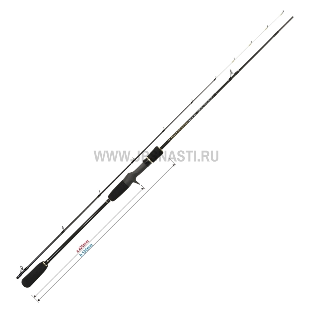 Кастинговое удилище Yamaga Blanks Battle Whip IKA Metal 69LS-B, 207.5 см, до 70 гр