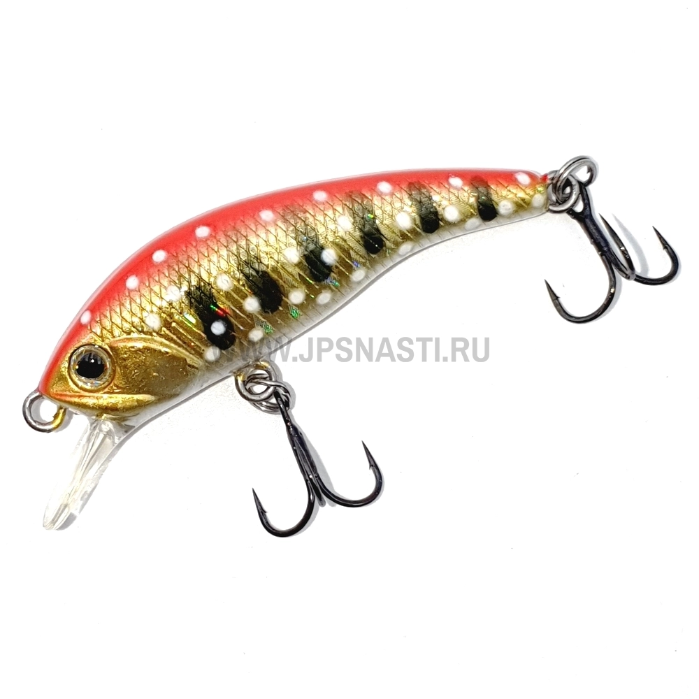 Воблер D-3 Custom Lure's Dahlia 45SS, 4.5 гр, 19 Red Iwana