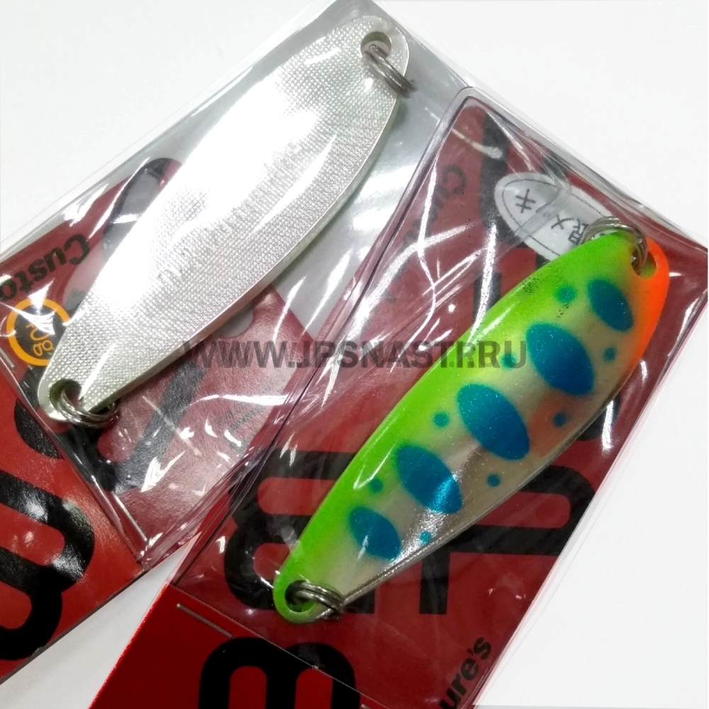 Колеблющаяся блесна D-3 Custom Lure's Custom Spoon, 40 гр, 3 CGY