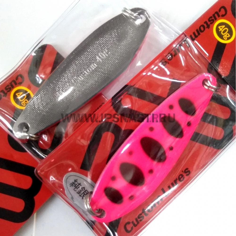 Колеблющаяся блесна D-3 Custom Lure's Custom Spoon, 40 гр, 7 PYM