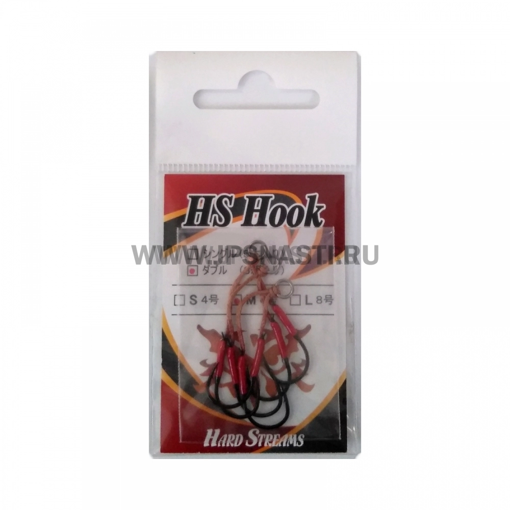 Крючки ассисты Ivyline HS Hook Double, M 6