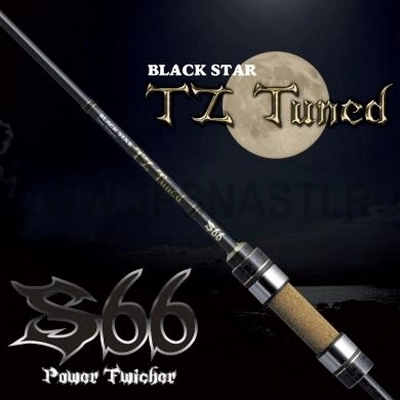 Спиннинг Xesta Black Star TZ Tuned S66, 201 см, 2-12 гр