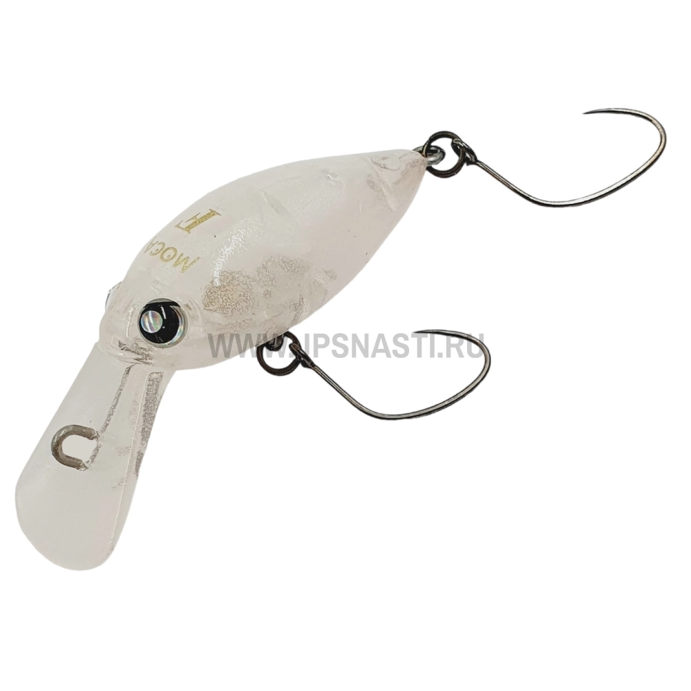 Воблер Rodio Craft Moca 2 Hooks DR F, 1.9 г, #02 K.F III Red Glow