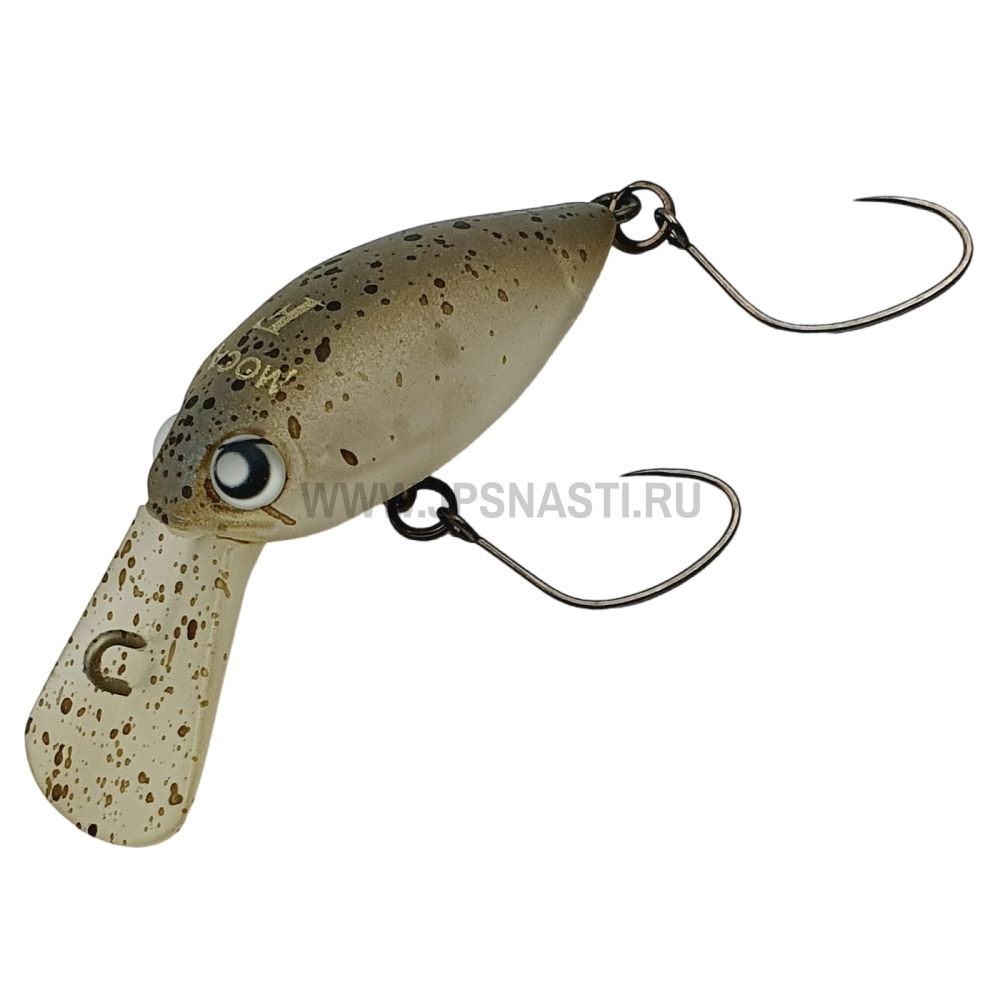 Воблер Rodio Craft Moca 2 Hooks DR F, 1.9 г, #03 S.M IV Glow