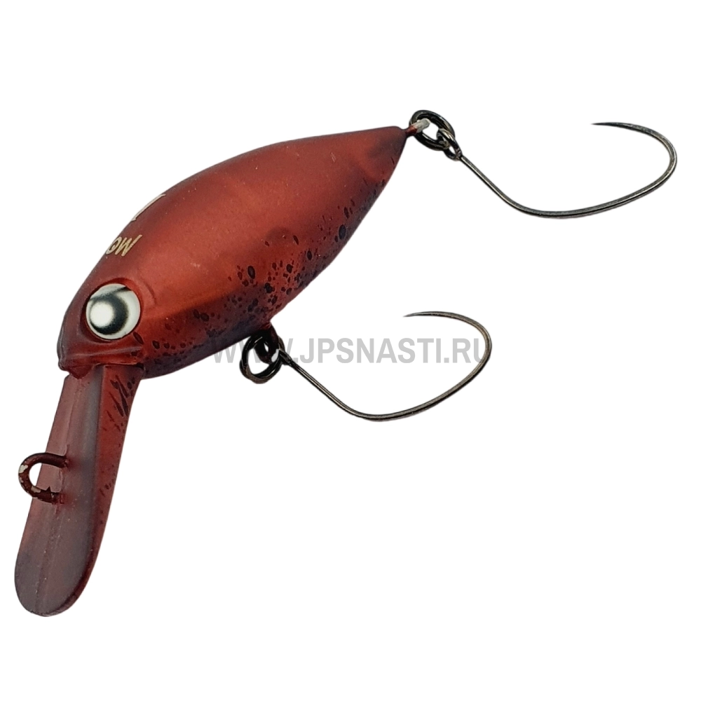 Воблер Rodio Craft Moca 2 Hooks DR F, 1.9 г, #14 Black Crayfish