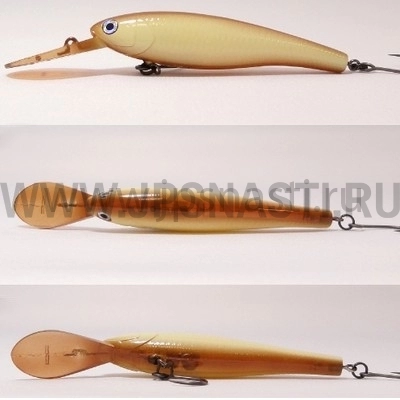 Воблер HMKL Shad 65 SR Area Ver, 5.2 гр, glow pudding