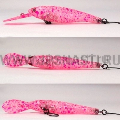 Воблер HMKL Shad 65 SR Area Ver, 5.2 гр, burst pink II