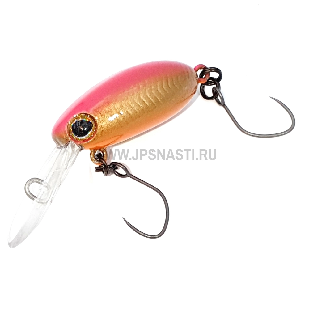 Воблер HMKL Inch Crank MR 25, 1.6 гр, golden pink