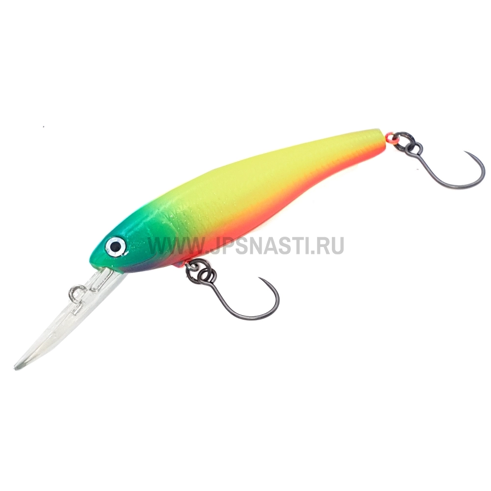 Воблер HMKL Shad SR Area 65F, 5.2 гр, chart green head