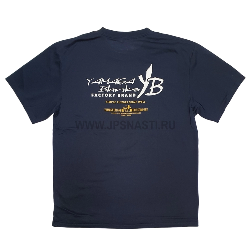 Yamaga Blanks Dry Cotton Touch T Shirts XXL navy