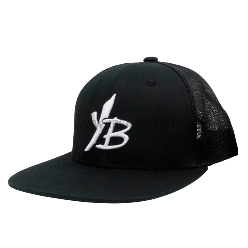 Кепка Yamaga Blanks Flat Visor Mesh Cap, black