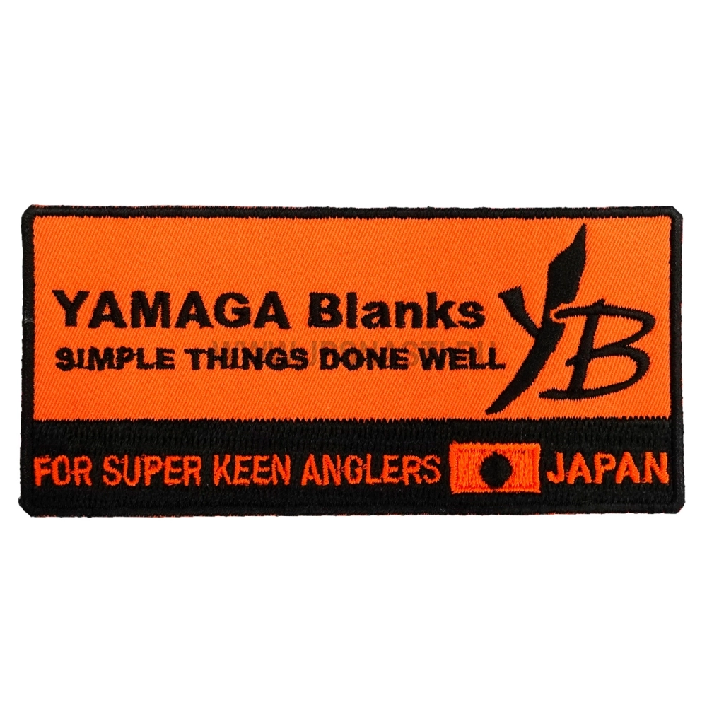 Нашивка Yamaga Blanks Emblem Circle Type, 90x44 мм