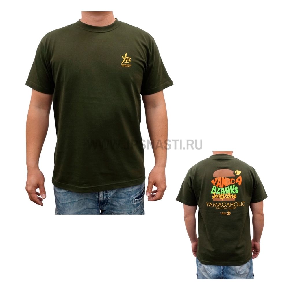 Футболка Yamaga Blanks HOLIC T-Shirt, army green, M